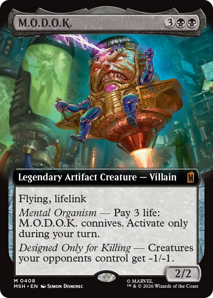 M.O.D.O.K. (Extended Art) [Marvel Super Heroes] | Gear Gaming Bentonville