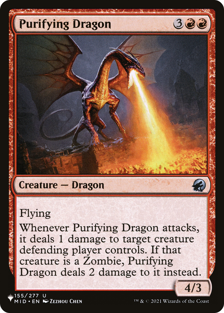 Purifying Dragon [The List Reprints] | Gear Gaming Bentonville