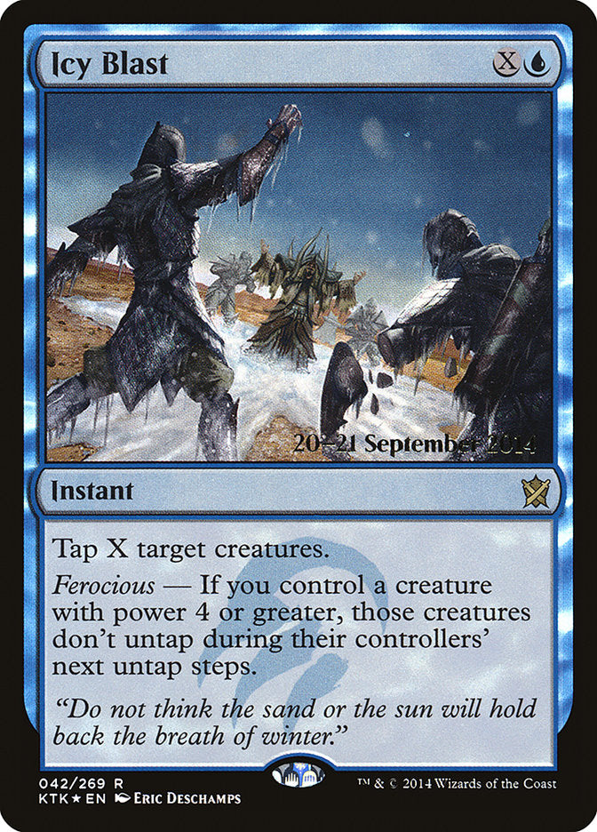 Icy Blast [Khans of Tarkir Prerelease Promos] | Gear Gaming Bentonville