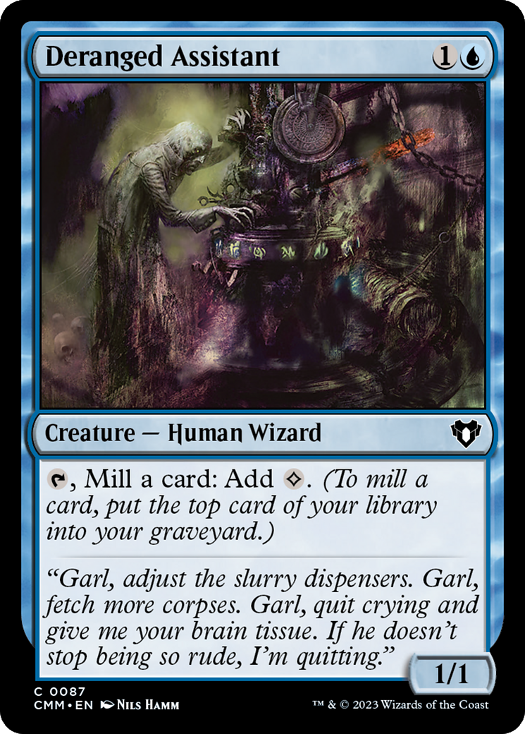 Deranged Assistant [Commander Masters] | Gear Gaming Bentonville