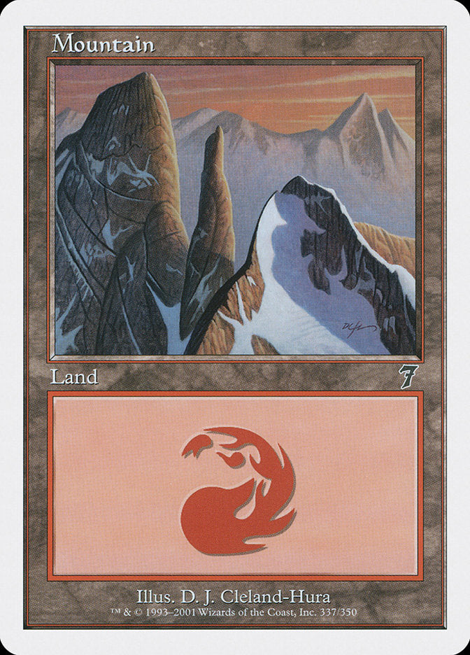 Mountain (337) [Seventh Edition] | Gear Gaming Bentonville