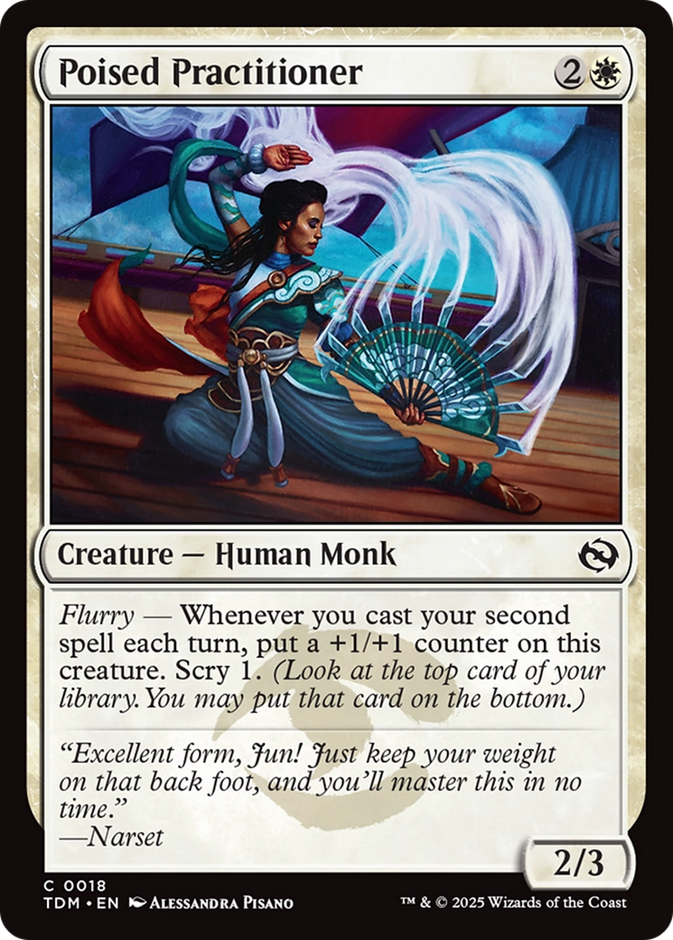 Poised Practitioner [Tarkir: Dragonstorm] | Gear Gaming Bentonville