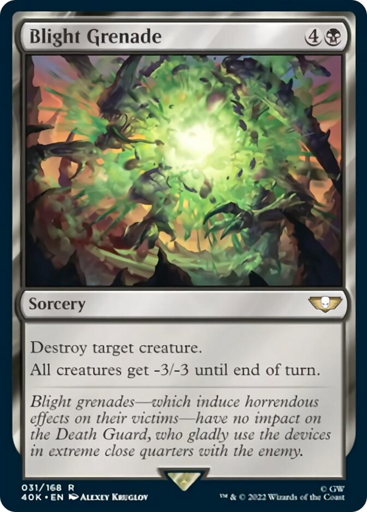 Blight Grenade (Surge Foil) [Warhammer 40,000] | Gear Gaming Bentonville