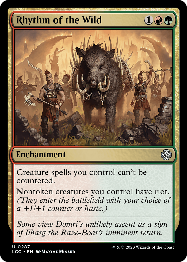 Rhythm of the Wild [The Lost Caverns of Ixalan Commander] | Gear Gaming Bentonville