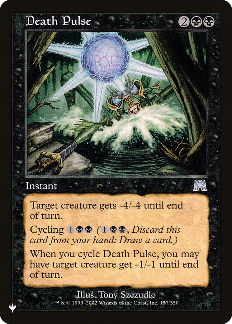 Death Pulse [The List Reprints] | Gear Gaming Bentonville