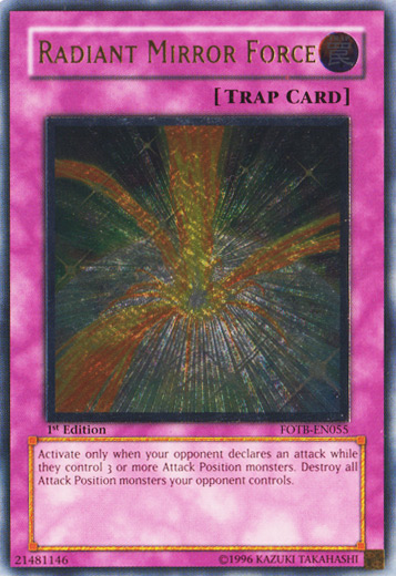 Radiant Mirror Force [FOTB-EN055] Ultimate Rare | Gear Gaming Bentonville