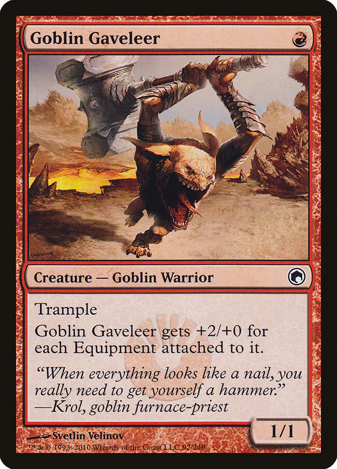 Goblin Gaveleer [Scars of Mirrodin] | Gear Gaming Bentonville