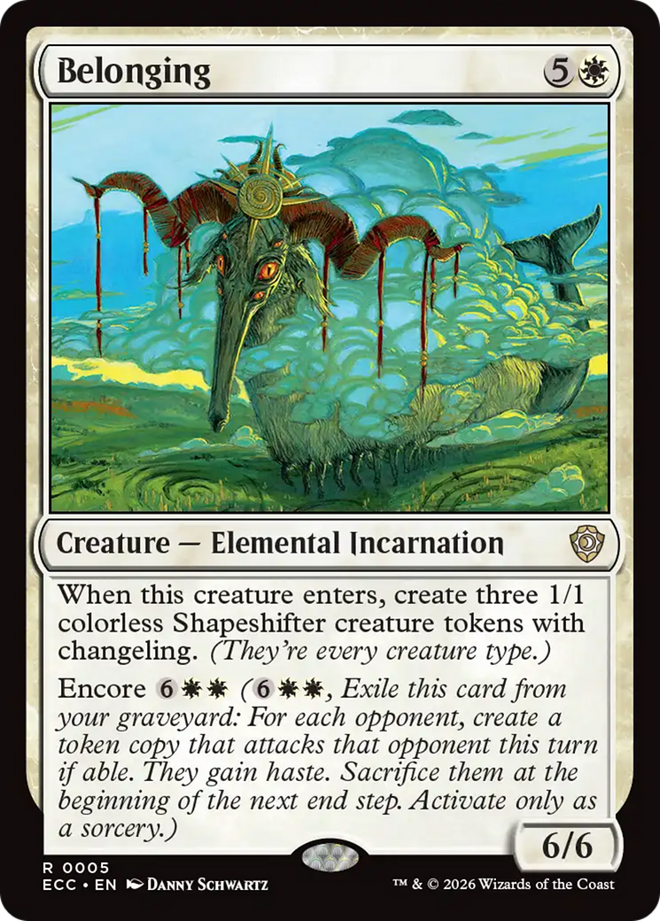 Belonging [Lorwyn Eclipsed Commander] | Gear Gaming Bentonville