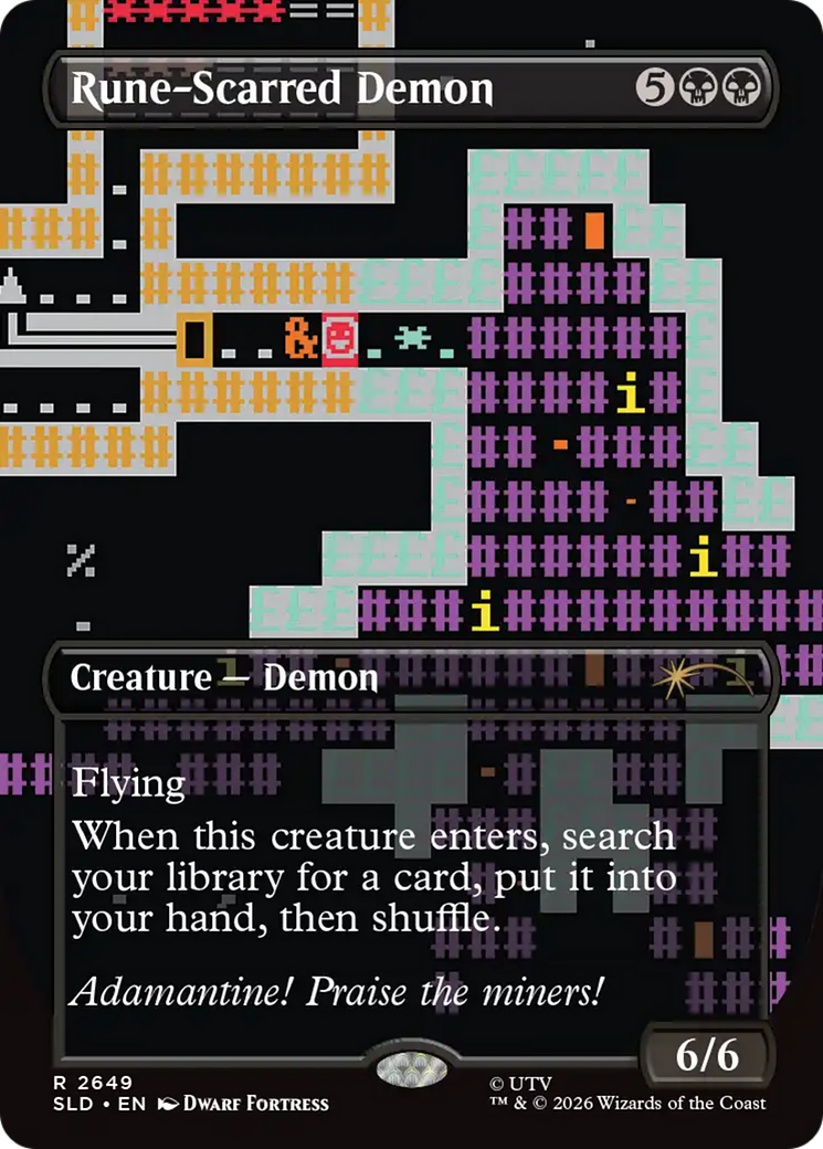 Rune-Scarred Demon [Secret Lair Drop Series] | Gear Gaming Bentonville