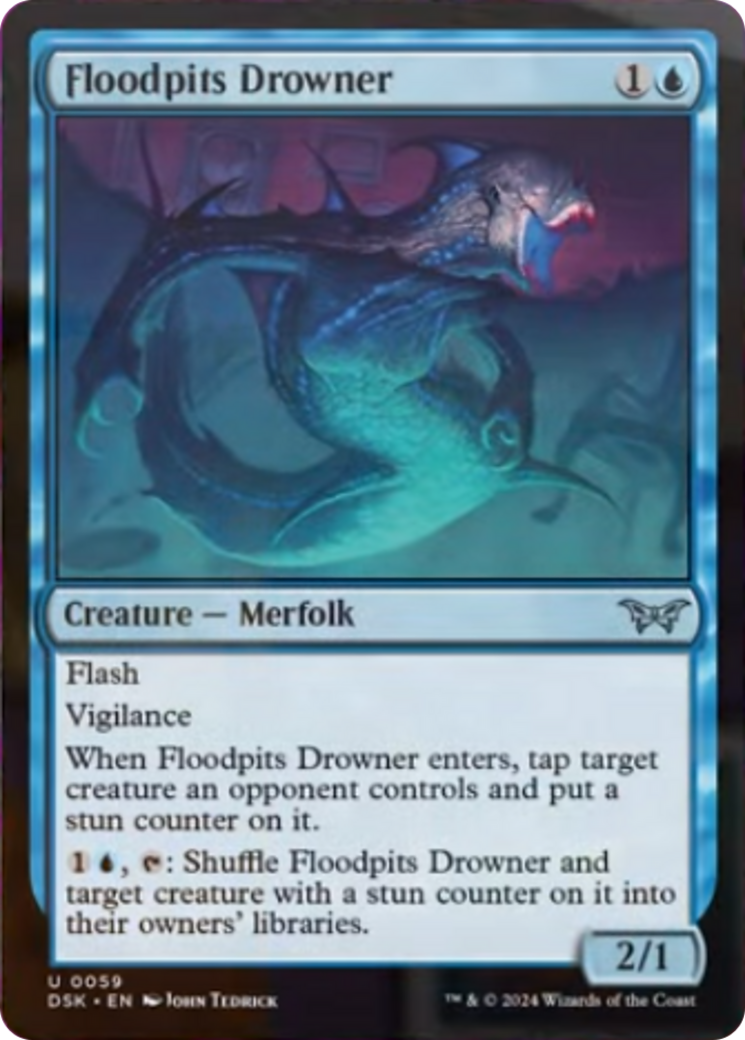 Floodpits Drowner [Duskmourn: House of Horror] | Gear Gaming Bentonville