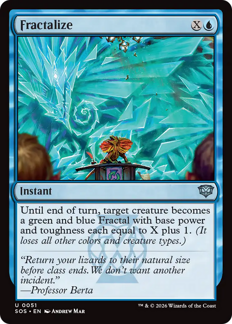 Fractalize [Secrets of Strixhaven] | Gear Gaming Bentonville