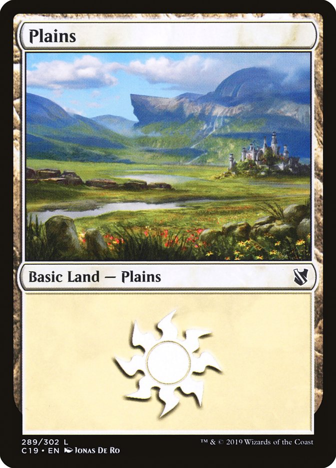 Plains (289) [Commander 2019] | Gear Gaming Bentonville