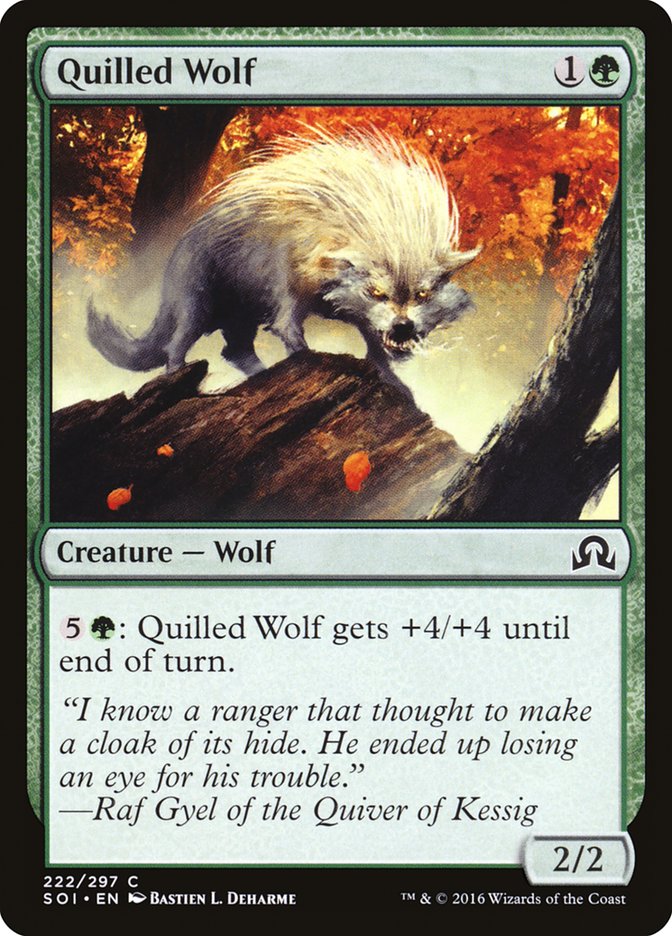 Quilled Wolf [Shadows over Innistrad] | Gear Gaming Bentonville