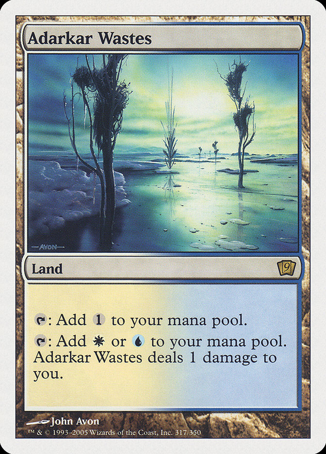 Adarkar Wastes [Ninth Edition] | Gear Gaming Bentonville
