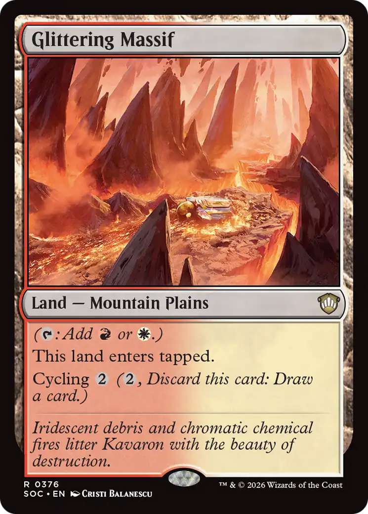 Glittering Massif [Secrets of Strixhaven Commander] | Gear Gaming Bentonville