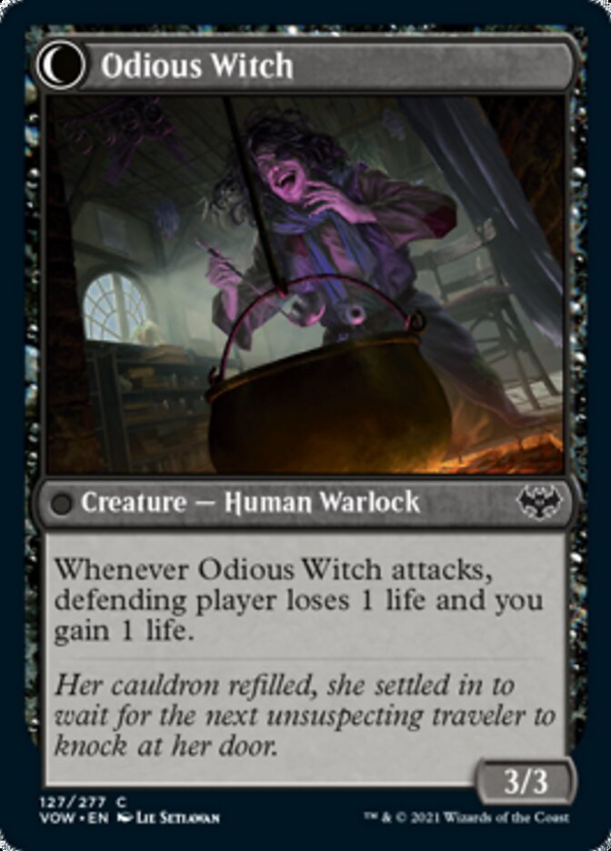 Ragged Recluse // Odious Witch [Innistrad: Crimson Vow] | Gear Gaming Bentonville