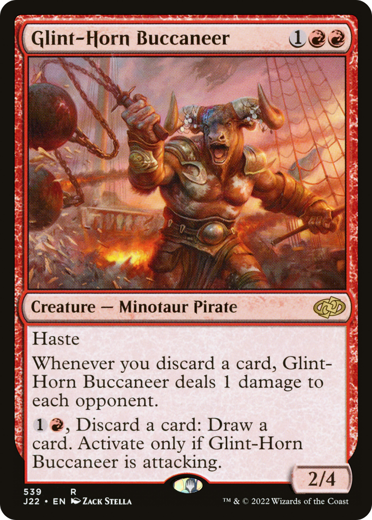 Glint-Horn Buccaneer [Jumpstart 2022] | Gear Gaming Bentonville