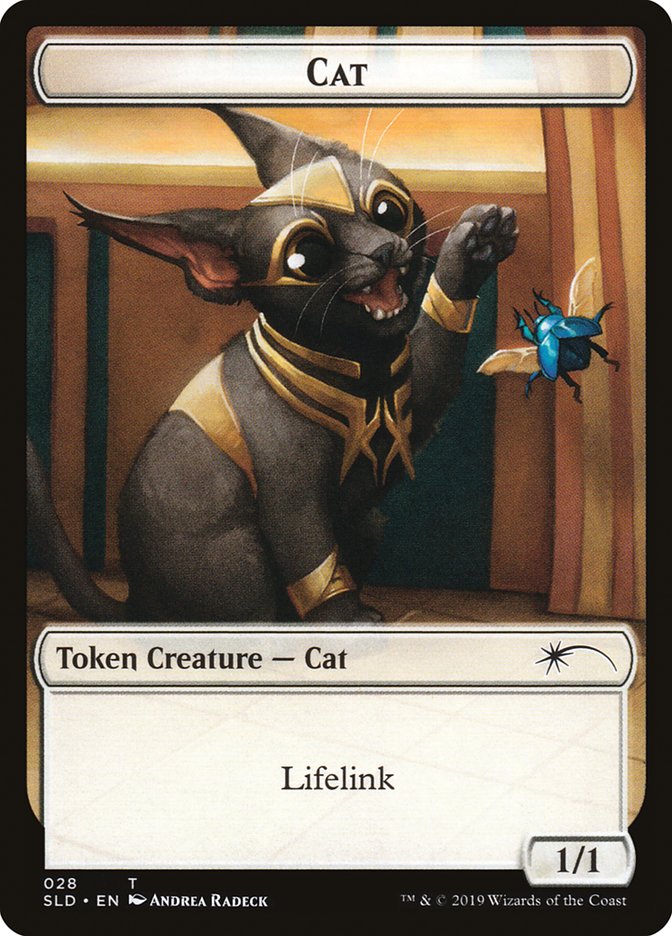 Cat (27) // Cat (28) Double-Sided Token [Secret Lair Drop Series] | Gear Gaming Bentonville