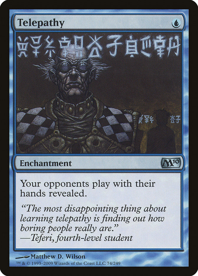 Telepathy [Magic 2010] | Gear Gaming Bentonville