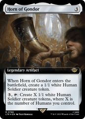 Horn of Gondor (Extended Art) (Surge Foil) [The Lord of the Rings: Tales of Middle-Earth] | Gear Gaming Bentonville