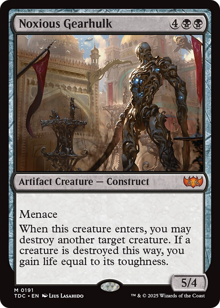 Noxious Gearhulk [Tarkir: Dragonstorm Commander] | Gear Gaming Bentonville