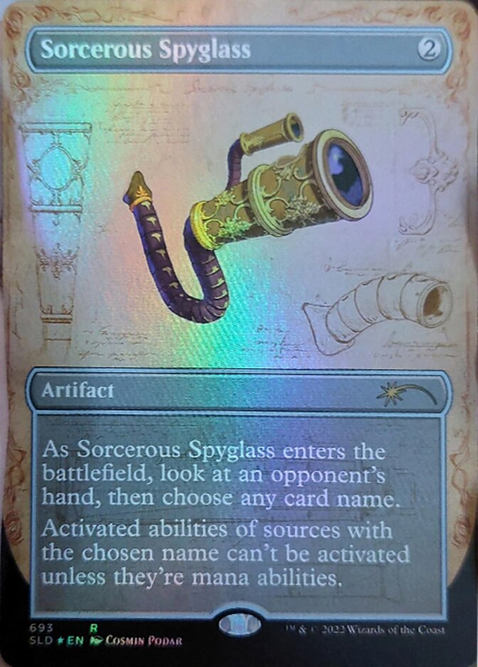 Sorcerous Spyglass (Blueprint) [Secret Lair Drop Promos] | Gear Gaming Bentonville