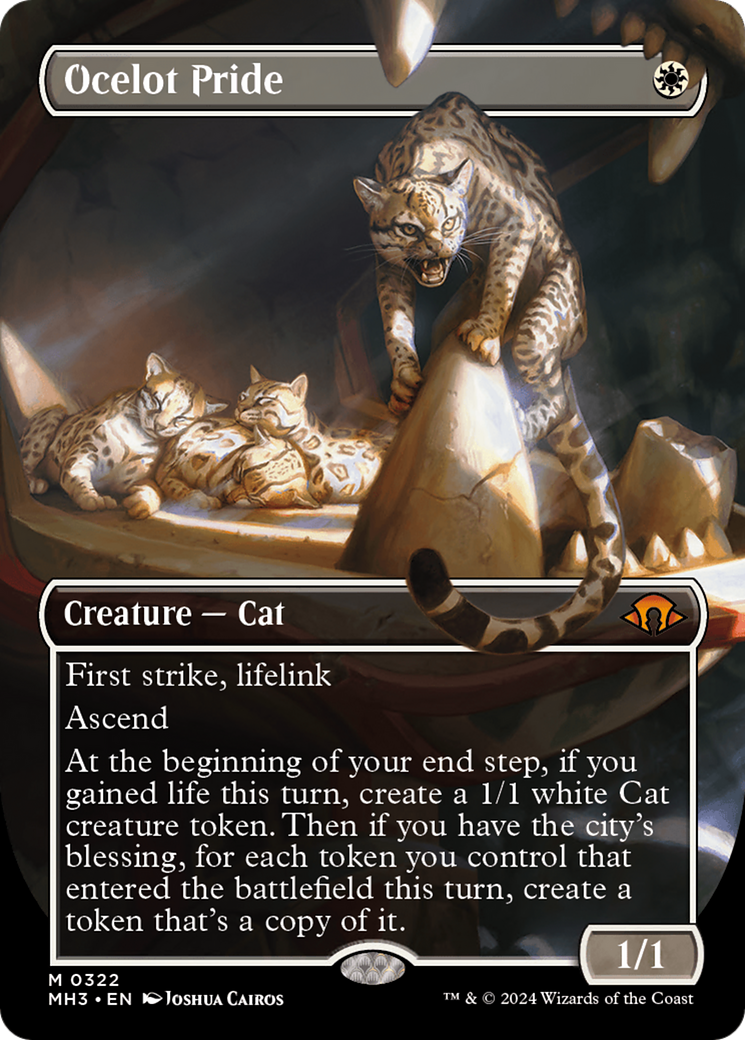 Ocelot Pride (Borderless) [Modern Horizons 3] | Gear Gaming Bentonville