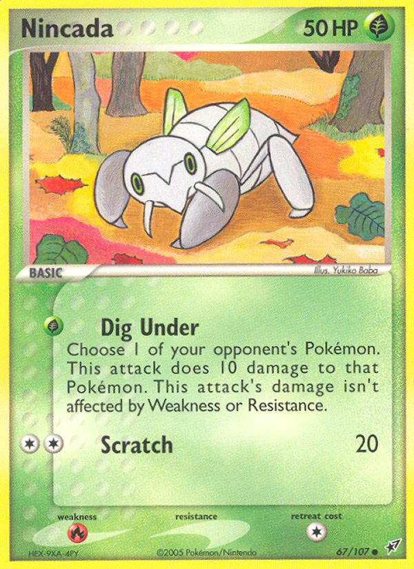 Nincada (67/107) [EX: Deoxys] | Gear Gaming Bentonville