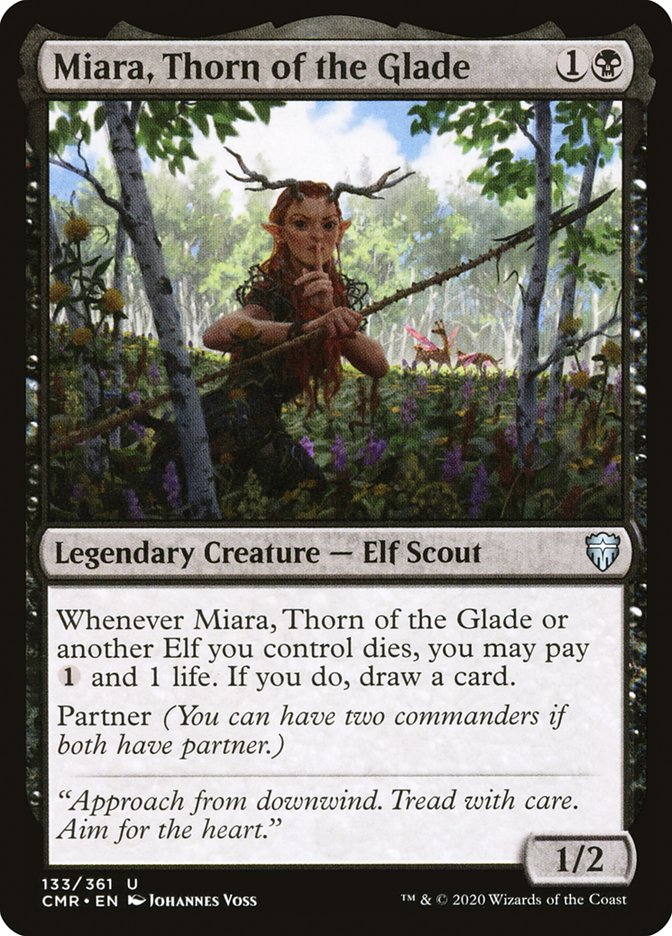 Miara, Thorn of the Glade [Commander Legends] | Gear Gaming Bentonville