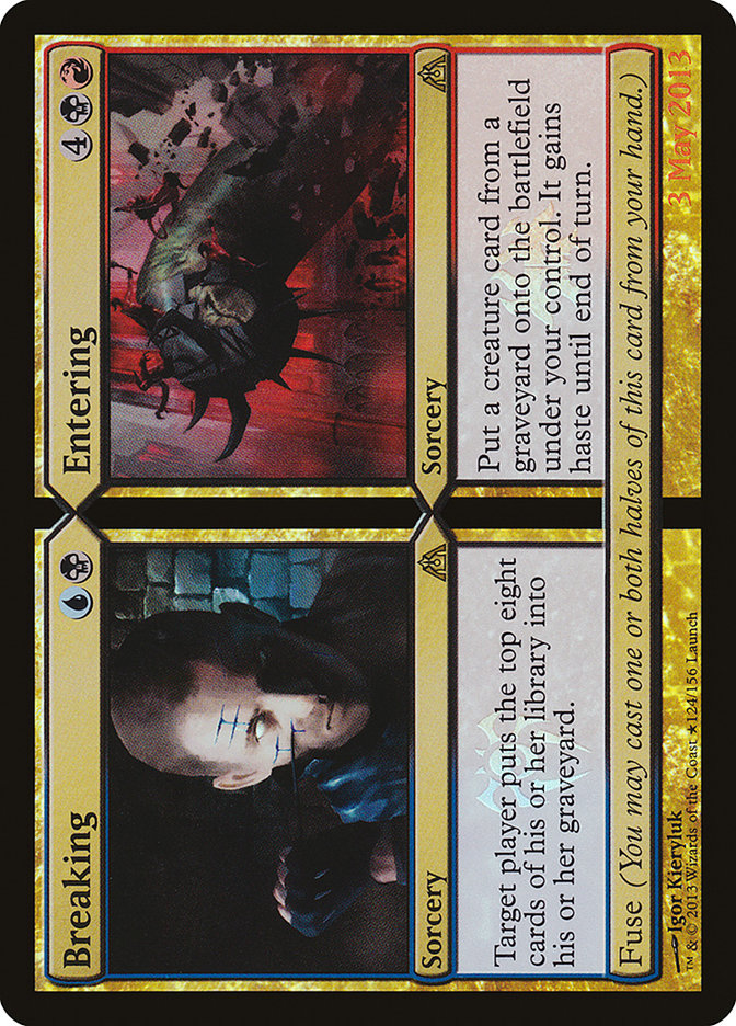 Breaking // Entering (Launch) [Dragon's Maze Promos] | Gear Gaming Bentonville