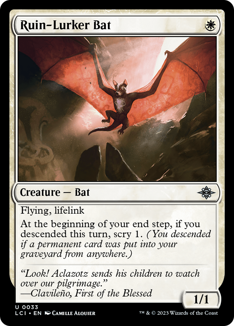 Ruin-Lurker Bat [The Lost Caverns of Ixalan] | Gear Gaming Bentonville