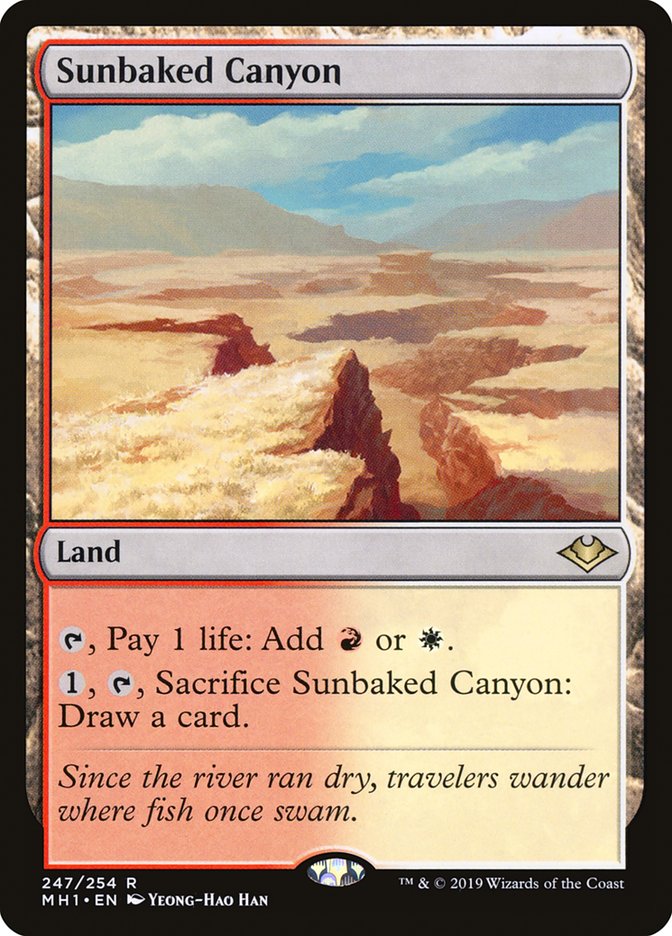 Sunbaked Canyon [Modern Horizons] | Gear Gaming Bentonville