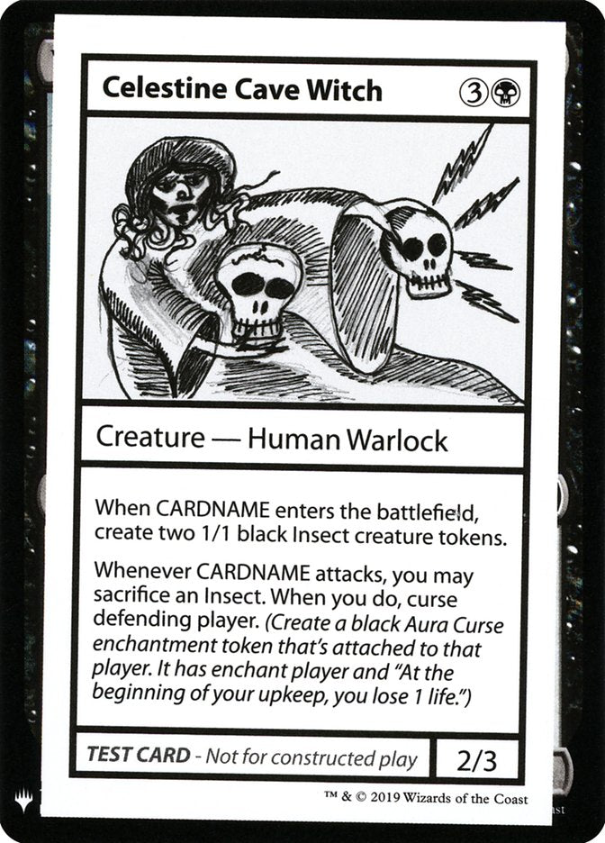 Celestine Cave Witch [Mystery Booster Playtest Cards] | Gear Gaming Bentonville