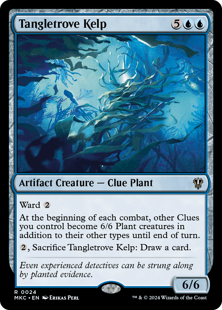 Tangletrove Kelp [Murders at Karlov Manor Commander] | Gear Gaming Bentonville