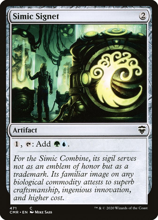 Simic Signet [Commander Legends] | Gear Gaming Bentonville