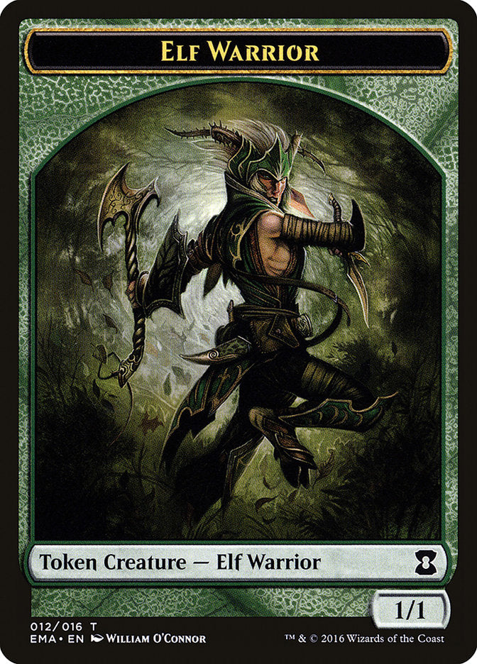 Elf Warrior Token [Eternal Masters Tokens] | Gear Gaming Bentonville