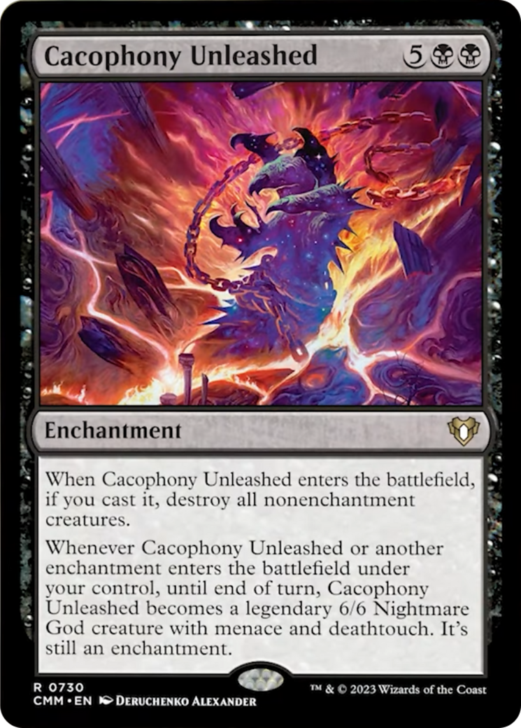 Cacophony Unleashed [Commander Masters] | Gear Gaming Bentonville