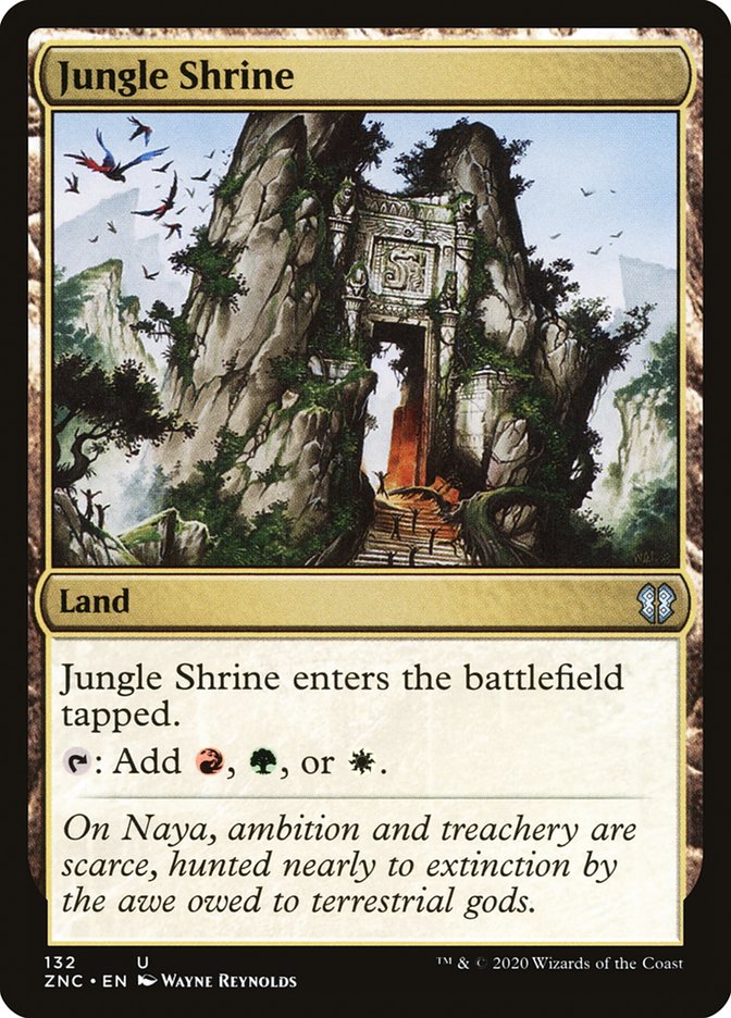 Jungle Shrine [Zendikar Rising Commander] | Gear Gaming Bentonville