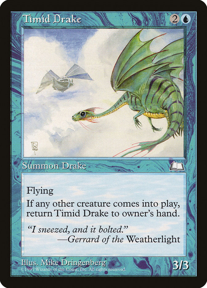 Timid Drake [Weatherlight] | Gear Gaming Bentonville