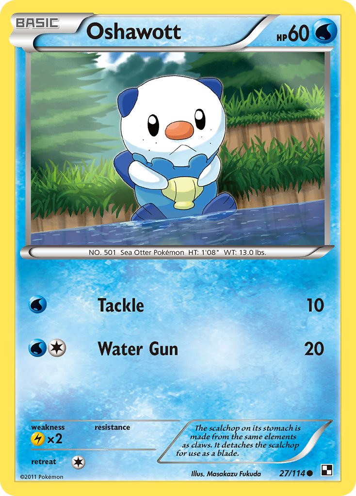 Oshawott (27/114) [Alternate Art Promos] | Gear Gaming Bentonville