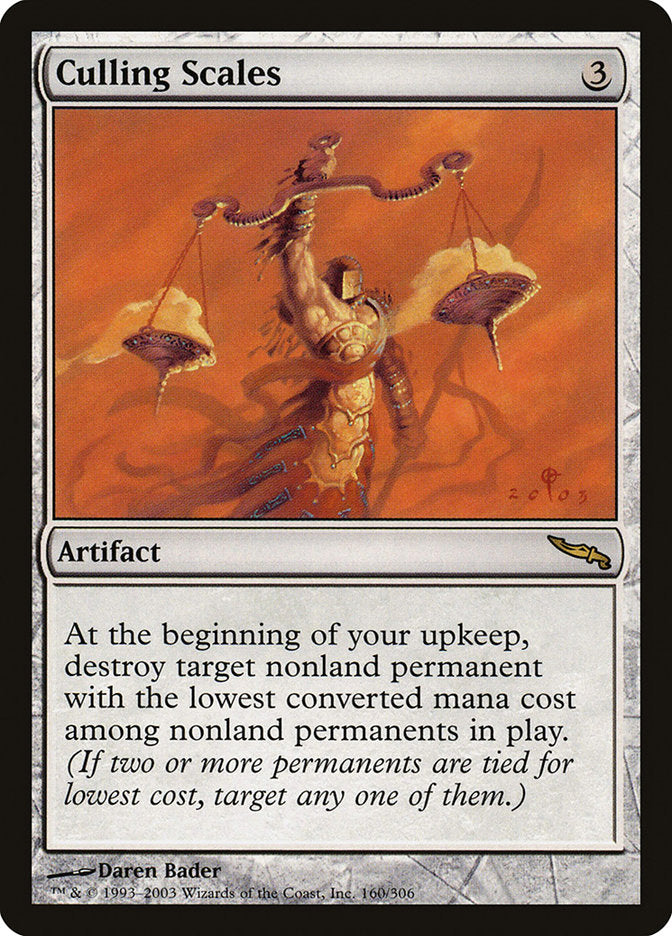 Culling Scales [Mirrodin] | Gear Gaming Bentonville