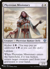 Phyrexian Missionary [The List Reprints] | Gear Gaming Bentonville