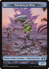 Phyrexian Myr // Phyrexian Hydra (11) Double-Sided Token [March of the Machine Tokens] | Gear Gaming Bentonville