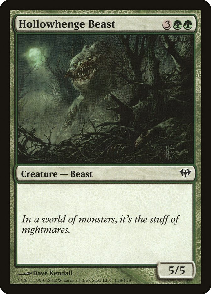 Hollowhenge Beast [Dark Ascension] | Gear Gaming Bentonville