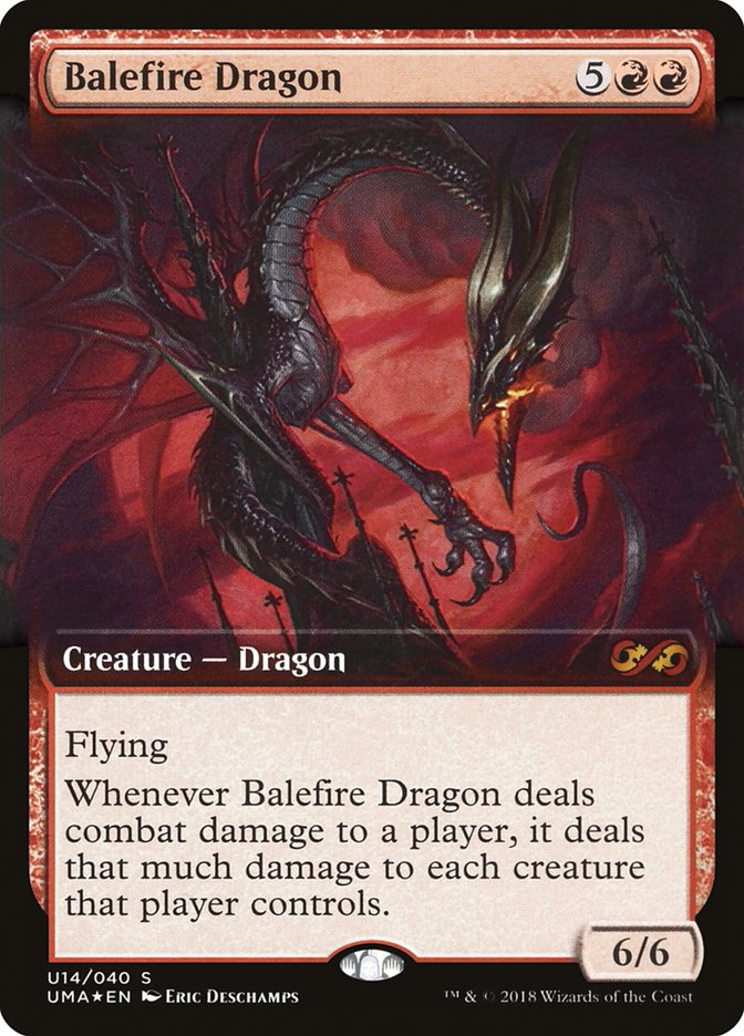 Balefire Dragon (Topper) [Ultimate Masters Box Topper] | Gear Gaming Bentonville
