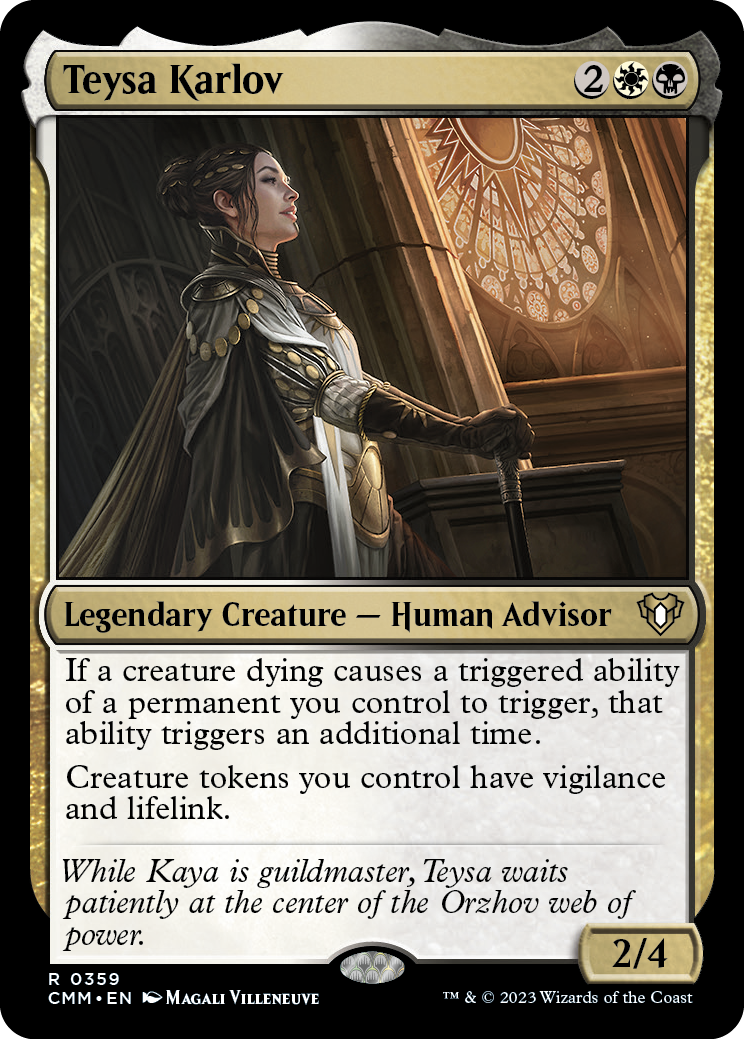 Teysa Karlov [Commander Masters] | Gear Gaming Bentonville