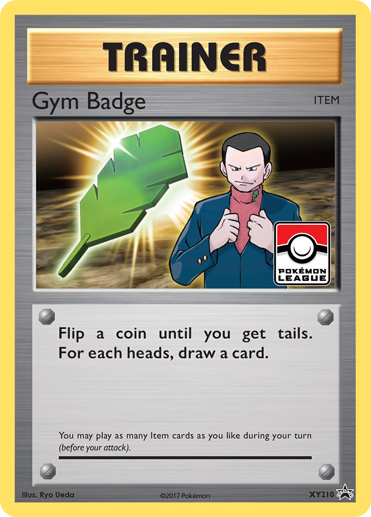 Gym Badge (XY210) (Giovanni) [XY: Black Star Promos] | Gear Gaming Bentonville