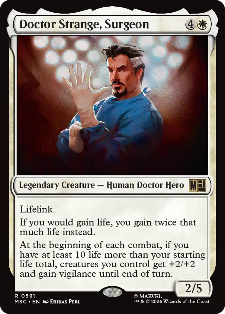 Doctor Strange, Surgeon [Marvel Super Heroes Commander] | Gear Gaming Bentonville