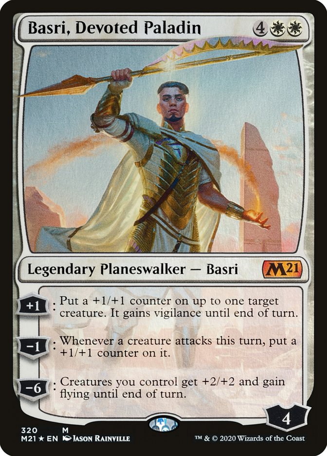 Basri, Devoted Paladin [Core Set 2021] | Gear Gaming Bentonville
