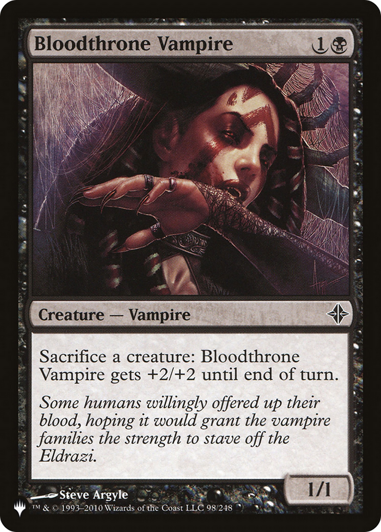 Bloodthrone Vampire [The List Reprints] | Gear Gaming Bentonville